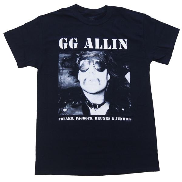 GG アリン・GG ALLIN・FREAKES・Tシャツ・バンドTシャツ