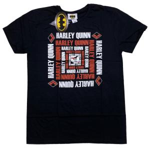 BATMAN・バットマン・SQUARE HARLEY QUINN・M,Lサイズ・メーカーセール品・Tシャツ・オフィシャルTシャツ｜dragtrain