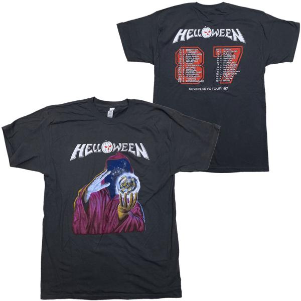 ハロウィン・HELLOWEEN・KEEPERS TOUR 87・U.S.A.版・Tシャツ・ メタルT...