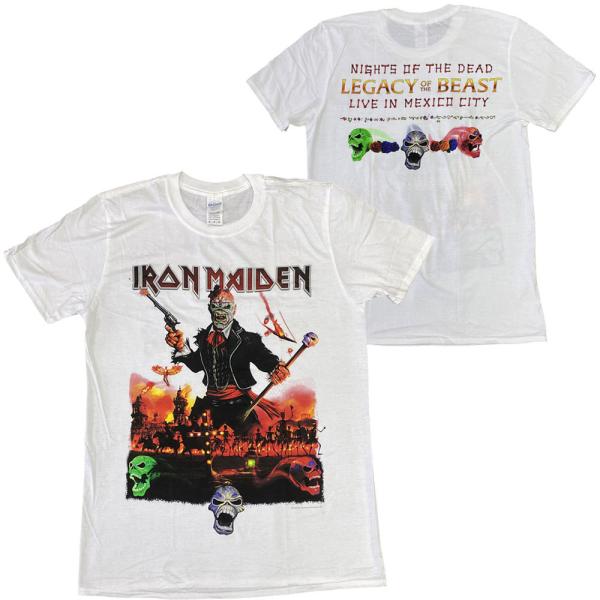アイアン メイデン・IRON MAIDEN・LIVE IN MEXICO CITY・Tシャツ・メタル...
