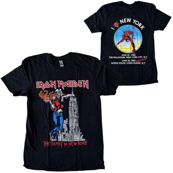 アイアン メイデン・IRON MAIDEN・THE BEAST IN NEW YORK・Tシャツ・メ...