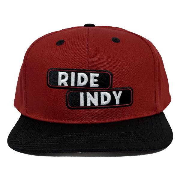INDEPENDENT・インディペンデント・STICKER SLAP・SNAPBACK・MAROON...