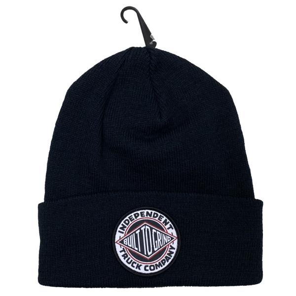 INDEPENDENT・インディペンデント・BTG SUMMIT・BEANIE・ブラック・ビーニー・...