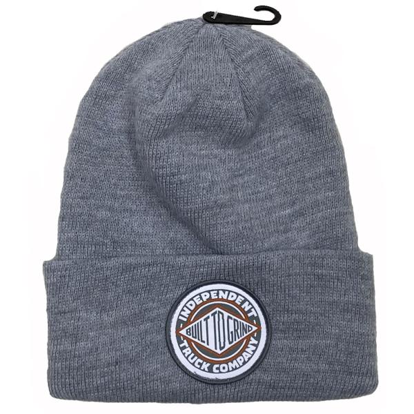 INDEPENDENT・インディペンデント・BTG SUMMIT・BEANIE・グレー・ビーニー・ニ...