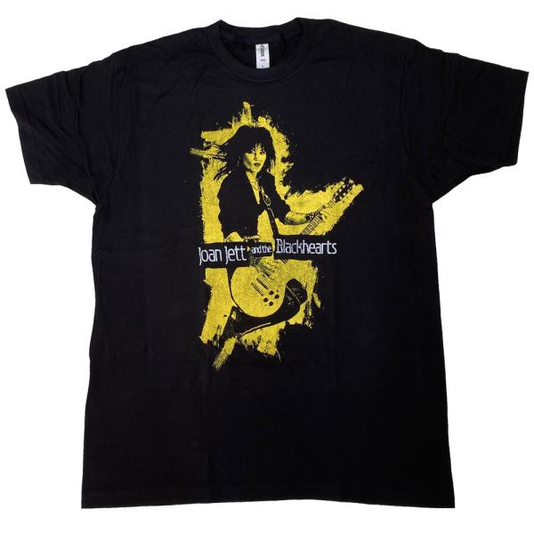 JOAN JETT・ジョーンジェット・YELLOW ROCK・Tシャツ・ロックTシャツ