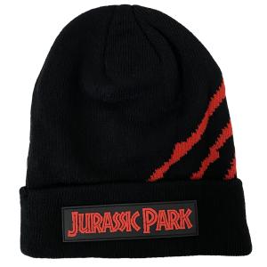 恐竜刺繍付きホワイトニット帽 みちょぱコラボ】ワンポイントルーズビーニー[品番：MKSW0055849