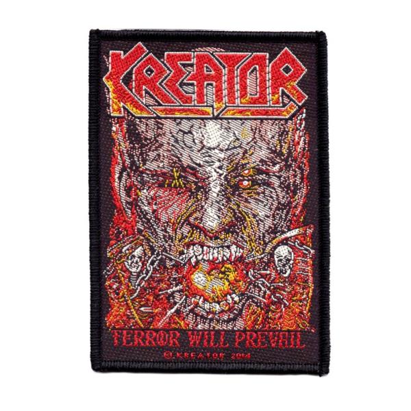 クリーター KREATOR TERROR WILL PREVAIL 刺繍パッチ ワッペン