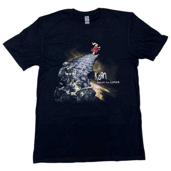 コーン・KORN・FOLLOW THE LEADER・UK版・Tシャツ・ ロックTシャツ