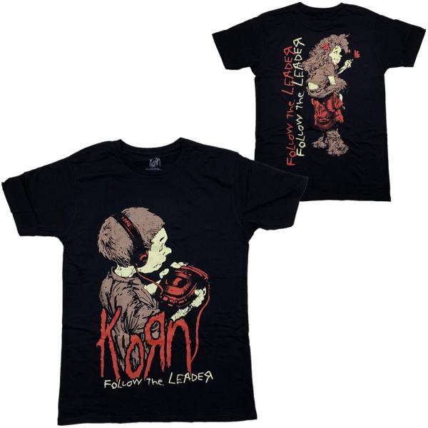コーン・KORN・FOLLOW THE LEADER・HEADPHONES・UK版・S-XXLサイズ...