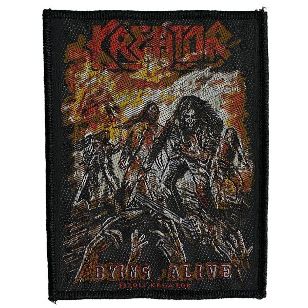 クリーター・KREATOR・DYING ALIVE・PATCH・刺繍パッチ・ワッペン