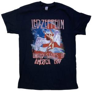 LED ZEPPELIN ロック Tシャツ レッドツェッペリン Led Zeppelin ロックTシャツ バンドロゴ