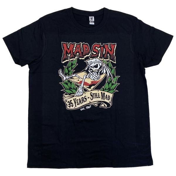 MAD SIN・マッドシン・STILL MAD・Tシャツ・サイコビリーTシャツ・ロックTシャツ