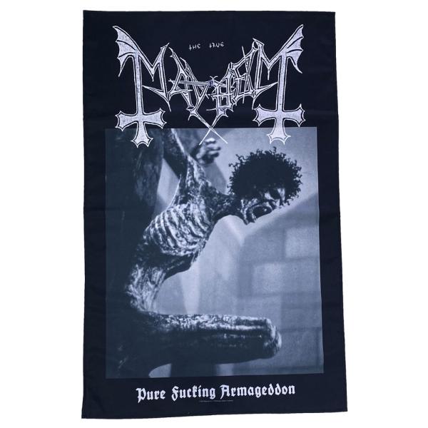 メイヘム・MAYHEM・PURE FUCKING ARMAGEDDON・布ポスター・ポスターフラッグ...