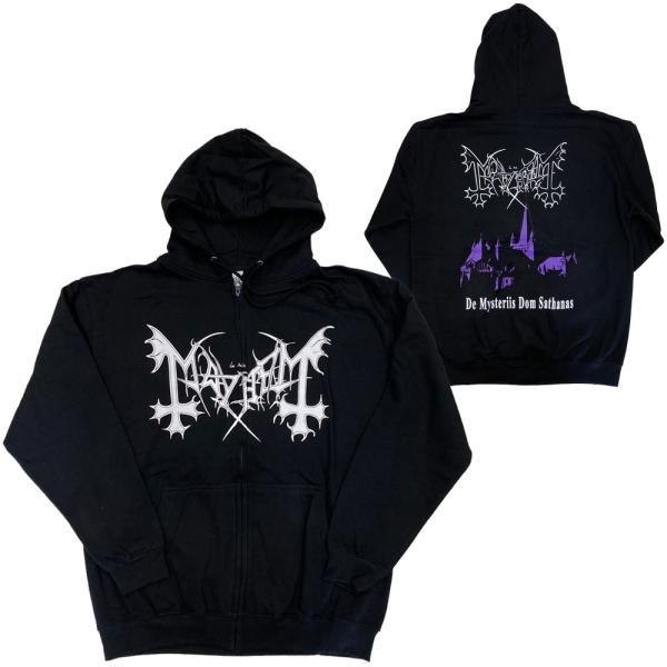 メイヘム・MAYHEM・DE MYSTERIIS DOM SATHANAS・ジップパーカー、ジップア...