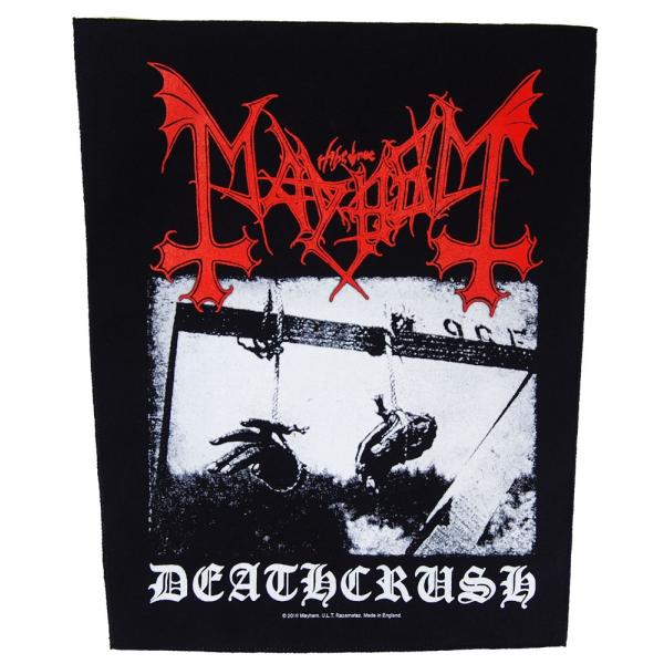 メイヘム・MAYHEM・DEATHCRUSH・バックパッチ