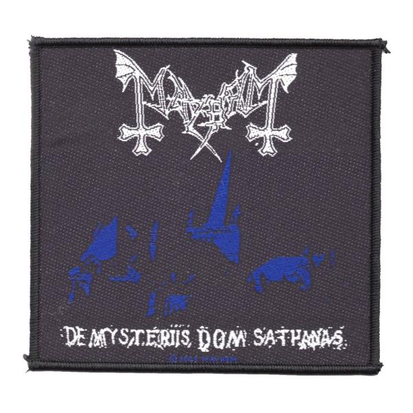 メイヘム MAYHEM De Mysteriis dom 糊なし刺繍 ワッペン