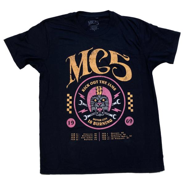 MC5・エム・シー・ファイヴ・Tシャツ・1969・Tシャツ・オフィシャル バンドTシャツ・ロックTシ...