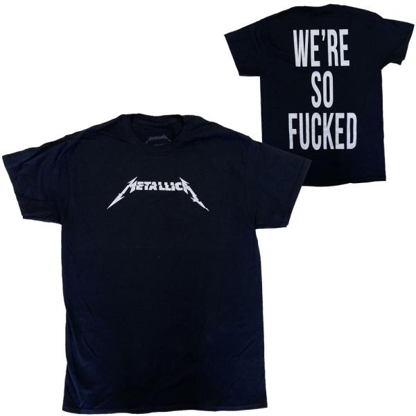 メタリカ・METALLICA・GLITCH LOGO / WERE SO FUCKED・U.S.A....