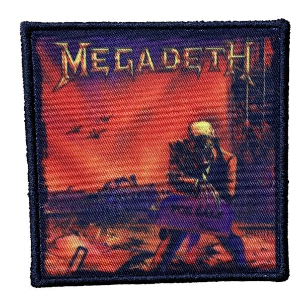 メガデス・MEGADETH・PEACE SELLS・プリントワッペン・パッチ