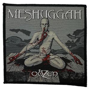 MESHUGGAH・メシュガー・OBZEN・糊無し・刺繍パッチ・オフィシャル ・ワッペン｜dragtrain