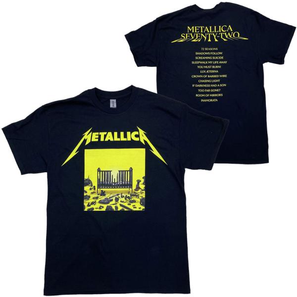 メタリカ・METALLICA・72 SEASONS COVER・Tシャツ・ロックTシャツ・オフィシャ...