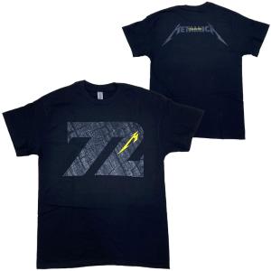 メタリカ・METALLICA・72 SEASONS LOGO・Tシャツ・ロックTシャツ・オフィシャル・バンドTシャツ｜dragtrain