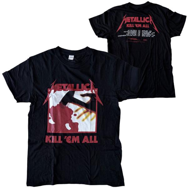 メタリカ・METALLICA・KILL EM ALL TRACKS・NEW・UK版・Tシャツ・メタル...