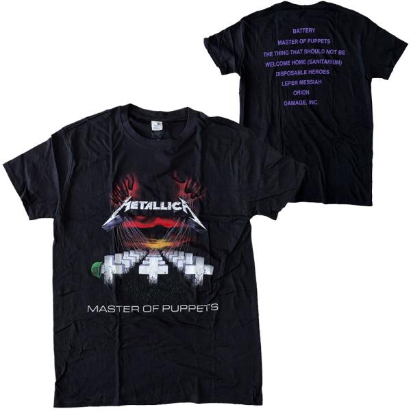 メタリカ・METALLICA・MASTER OF PUPPETS・NEW・UK版・Tシャツ・ロックT...