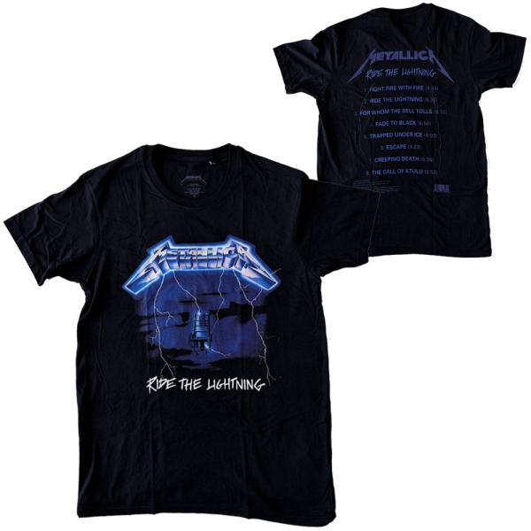 メタリカ・METALLICA・RIDE THE LIGHTNING TRACKS・NEW・UK版・T...