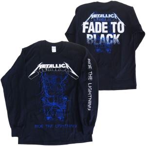 メタリカ・METALLICA・FADE TO BLACK・長袖・ロングスリーブ Tシャツ｜dragtrain