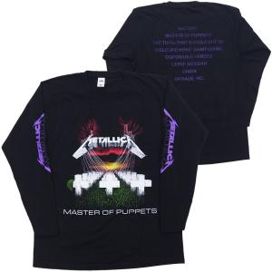 メタリカ・METALLICA・MASTER OF PUPPETS・長袖・ロングスリーブ Tシャツ｜dragtrain