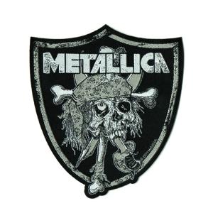 メタリカ METALLICA   RIDER SKULL 糊なし　刺繍ワッペン パッチ｜dragtrain