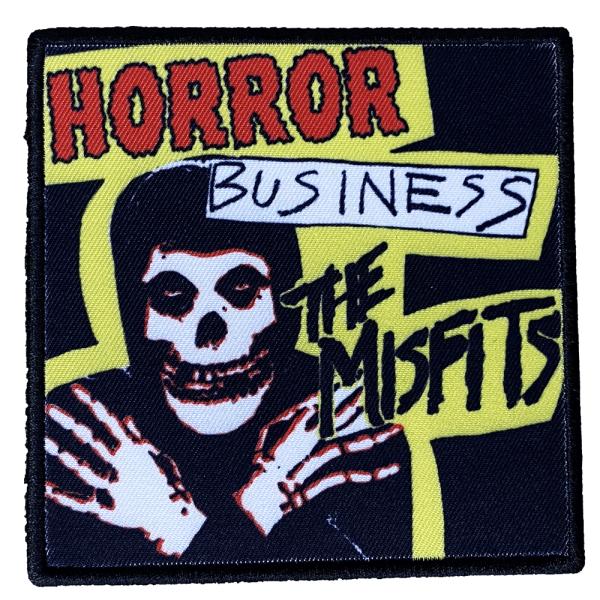ミスフィッツ・MISFITS・HORROR BUSINESS・プリントパッチ・ワッペン