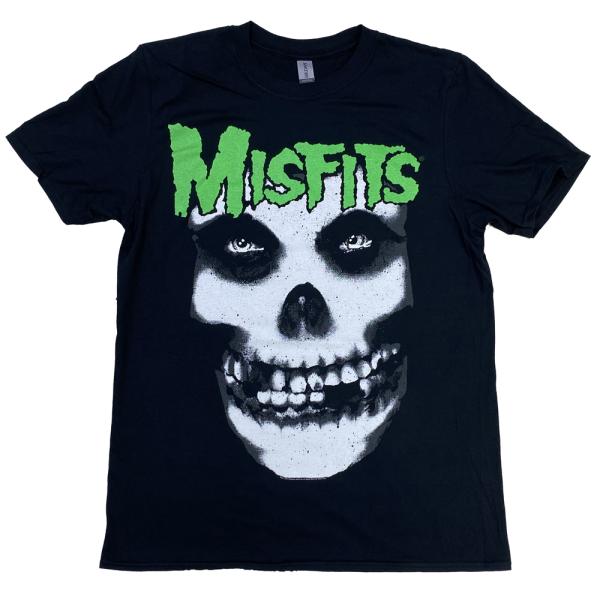 ミスフィッツ・MISFITS・GLOW JUREK SKULL・Tシャツ・ロックTシャツ