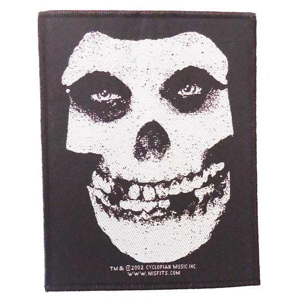 ミスフィッツ・MISFITS・スカル・刺繍パッチ・ワッペン