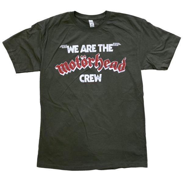 モーターヘッド・MOTORHEAD・CREW LOGO・Tシャツ・ロックTシャツ