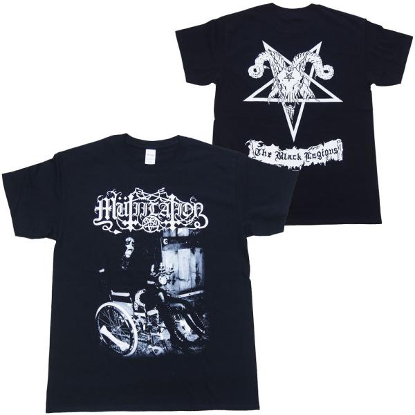 MUTIILATION・THE BLACK LEGIONS・Tシャツ・メタルTシャツ