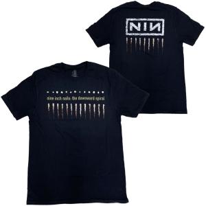 ナイン インチ ネイルズ・NINE INCH NAILS・DOWNWARD SPIRAL・Tシャツ・...