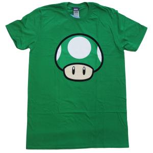 NINTENDO・SUPER MARIO・スーパーマリオ・1UP MUSHROOM・Tシャツ・ゲームTシャツ・オフィシャルTシャツ