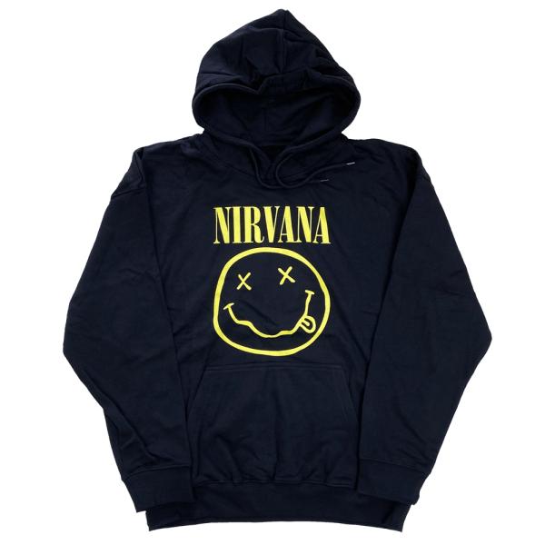 ニルヴァーナ・NIRVANA・YELLOW HAPPY FACE・パーカー・ロックパーカー
