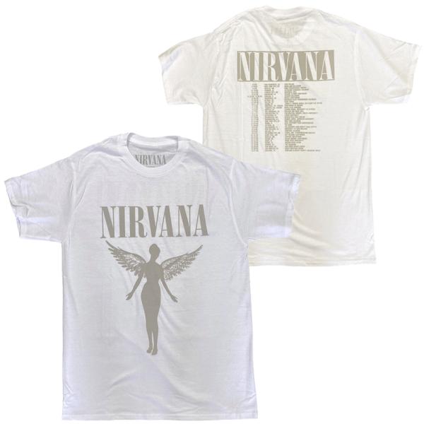 ニルヴァーナ・NIRVANA・IN UTERO TOUR・UK版・Tシャツ・ロックTシャツ