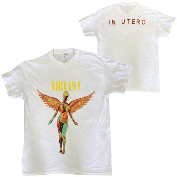 ニルヴァーナ・NIRVANA・IN UTERO バンドTシャツ・Tシャツ・オフィシャル商品
