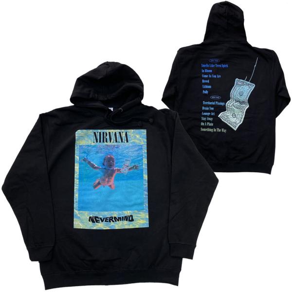 ニルヴァーナ・NIRVANA ・RIPPLE OVERLAY・ポケットなし・ パーカー・ロックパーカ...