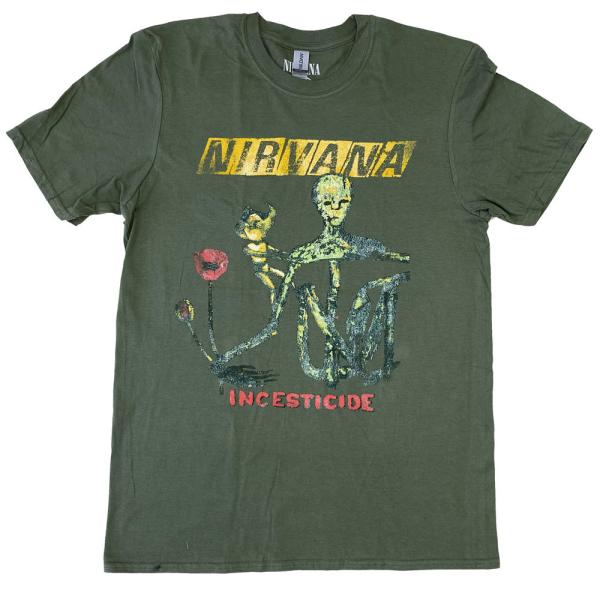 ニルヴァーナ・NIRVANA・REFORMANT INCESTICIDE・Tシャツ・ロックTシャツ