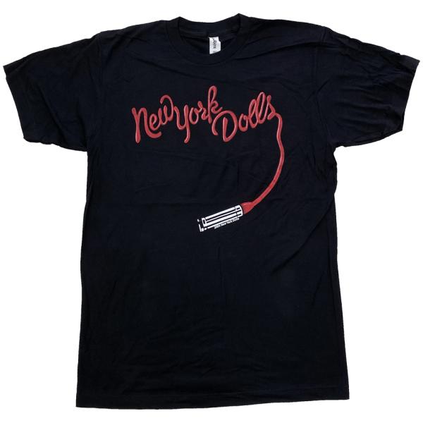 ニューヨークドールズ・NEW YORK DOLLS・LIPSTICK LOGO・Tシャツ・ロックTシ...