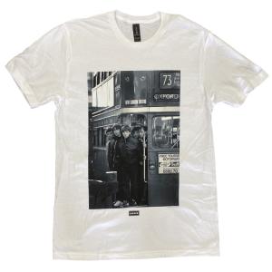 オアシス・OASIS・BE HERE NOW ILLUSTRATION・イエローロゴ・Tシャツ