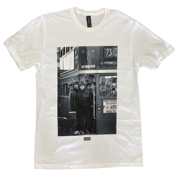 オアシス・OASIS・LONDON BUS PHOTO・Tシャツ・ロックTシャツ