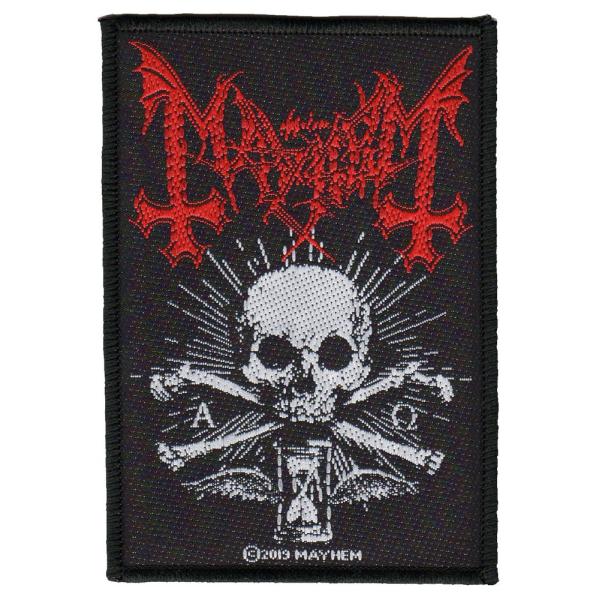 メイヘム・MAYHEM・ALPHA OMEGA・糊なし刺繍・ワッペン・パッチ