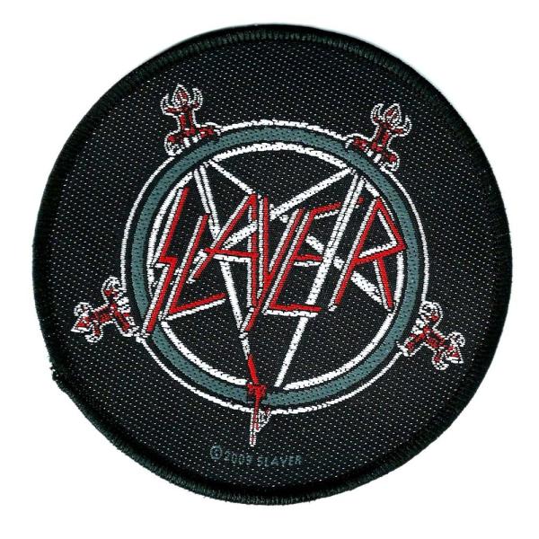 SLAYER   スレイヤー PENTAGRAM 刺繍パッチ ワッペン