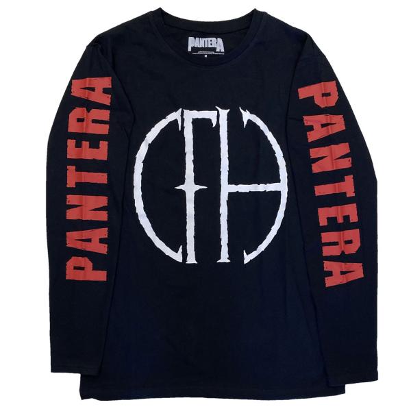 パンテラ・PANTERA・CFH LOGO・ロングスリーブ・長袖・Tシャツ・バンドTシャツ